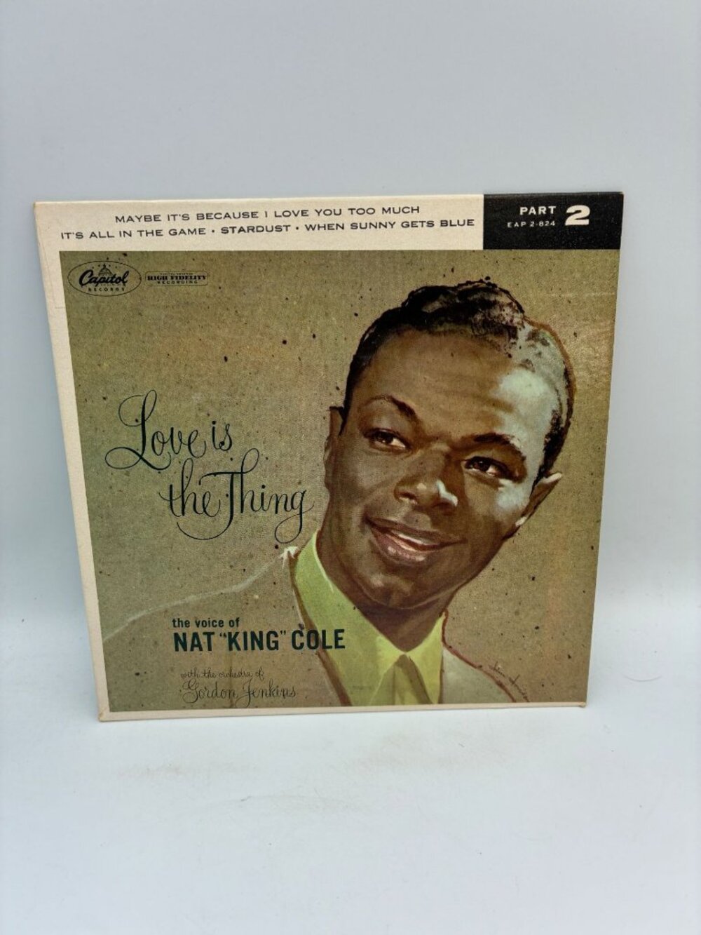 Nat "King" Cole Love Is The Thing Part 2 1957 Vinyl 7" 45 RPM Capitol Jazz Pop